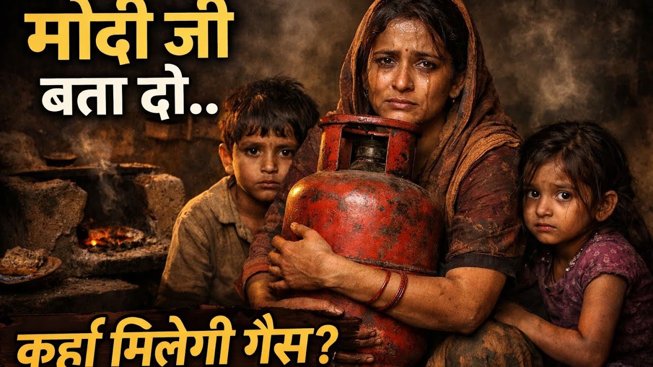 Modi Ji Bata Do Kahan Milegi Gas 😢 | Emotional LPG Crisis Song | Heart Touching Hindi Song 2026
