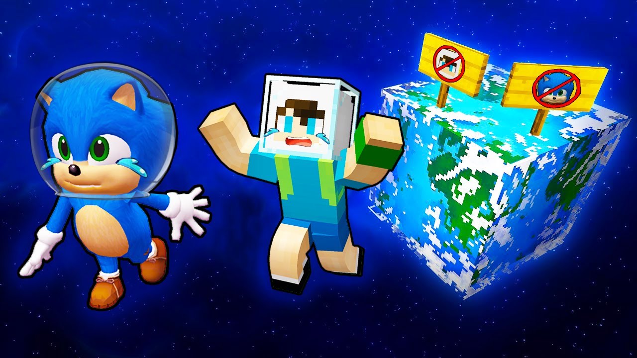 ENES VE BEBEK SONİC D&Uuml;NYADAN KOVULDU 😨 Minecraft