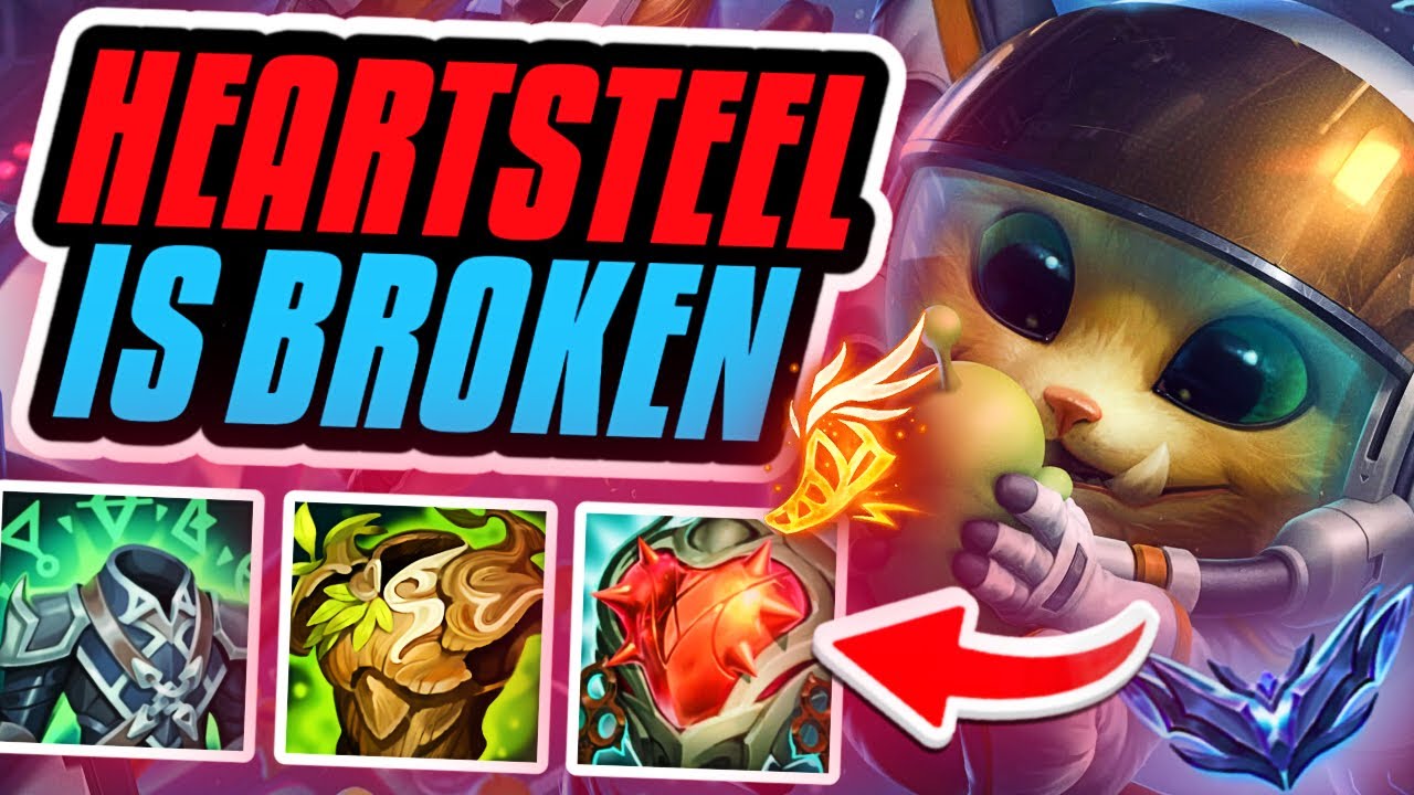 THIS IS WHY HEARTSTEEL IS BROKEN ON GNAR!!! Pre-Season 13 Gnar Ranked Gameplay (League of Legends)