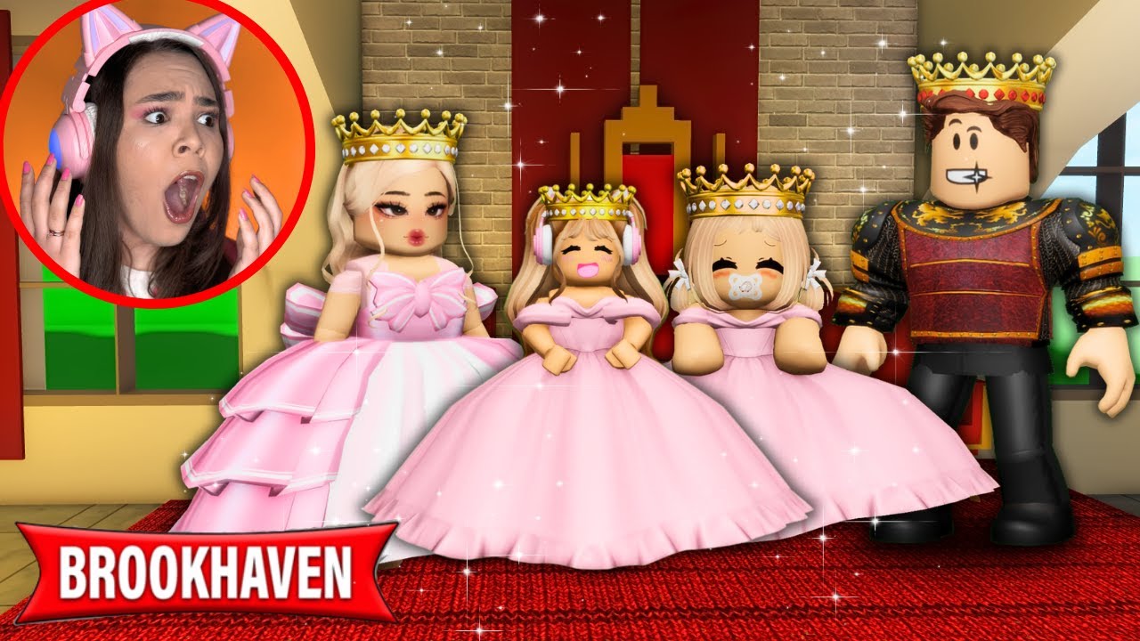 COPIAMOS a FAMÍLIA REAL sendo BEBÊS FOFINHAS em BROOKHAVEN!