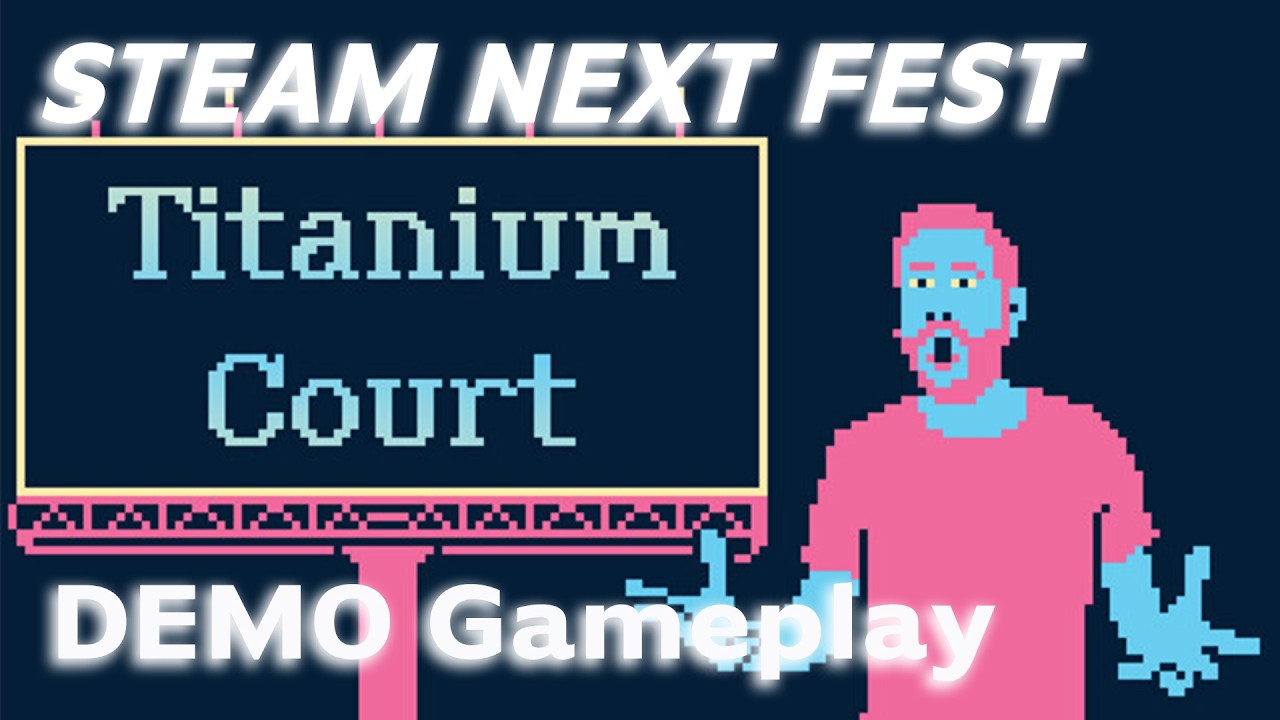 Titanium Court | A surreal Strategy Game for Clowns and Criminals | Steam Next Fest Demo Gameplay