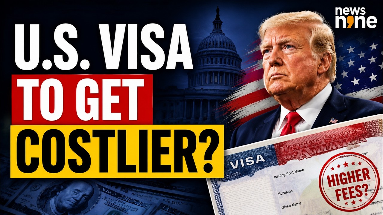 US Visa Extension to Get Costlier? | H-1B, L-1 Fee Hike? | What Trump&rsquo;s Proposed Rule Means? | News9