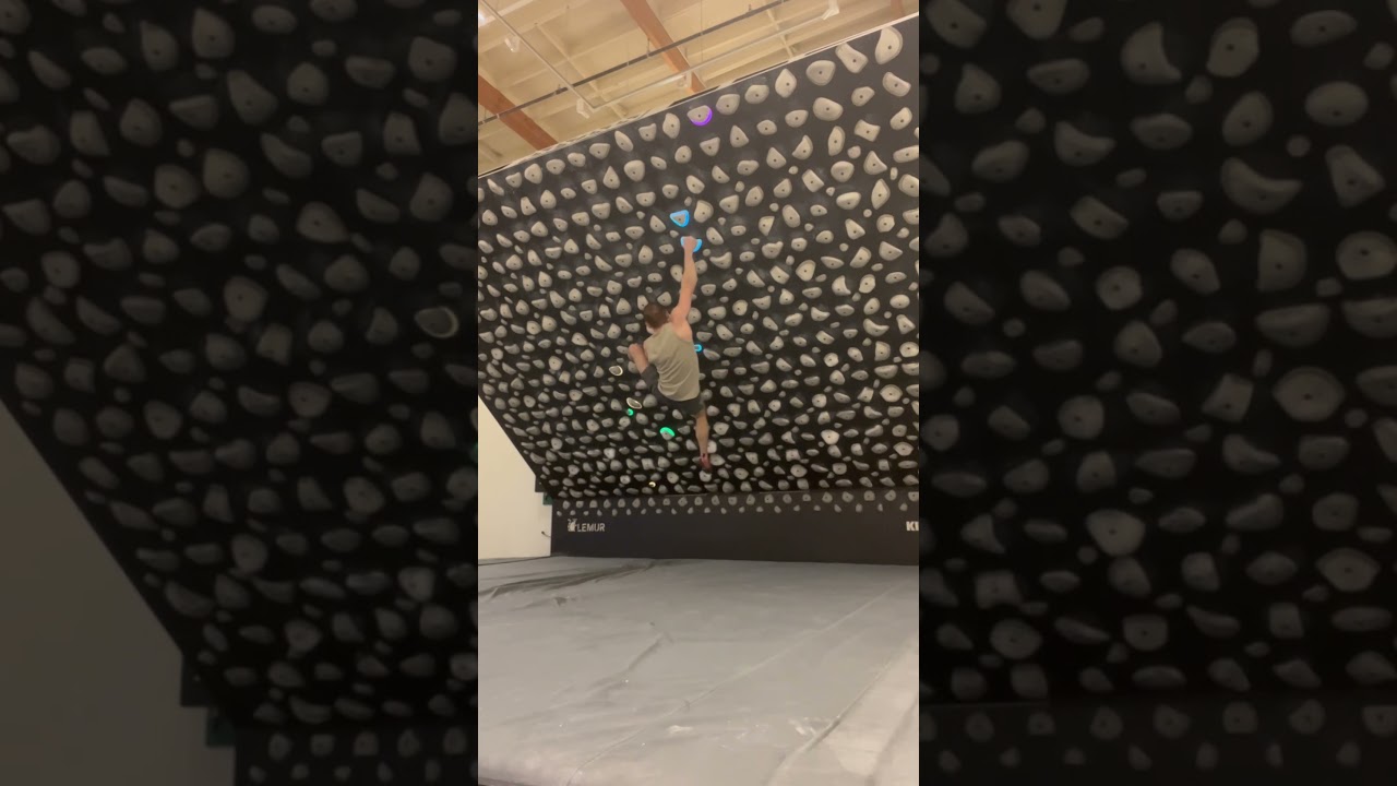 They climb me so hard V9 @ 50&deg; | Kilter Board