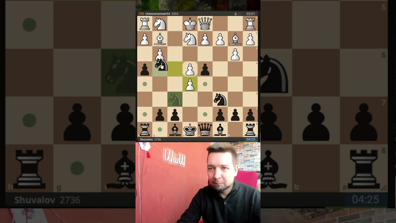 Завёл коней глубоко в тыл #шахматы  #chess