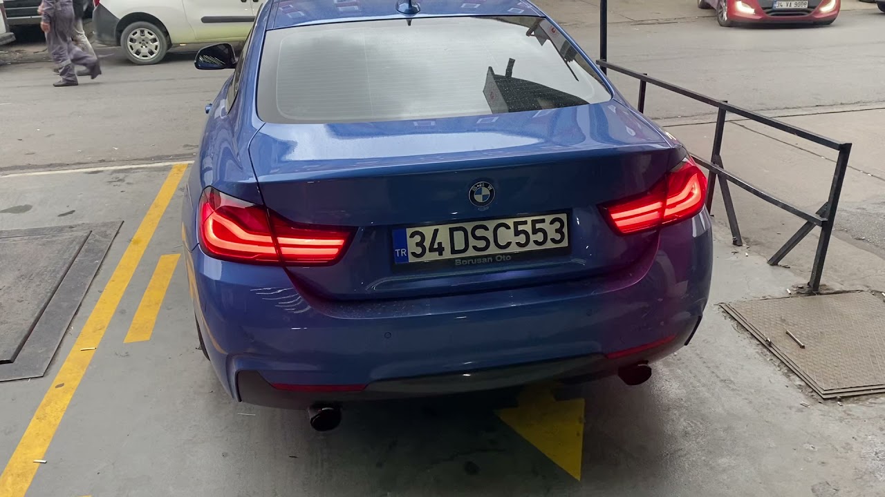 BMW 418i - Emil Performance Exhaust (Kumandalı Egzoz)