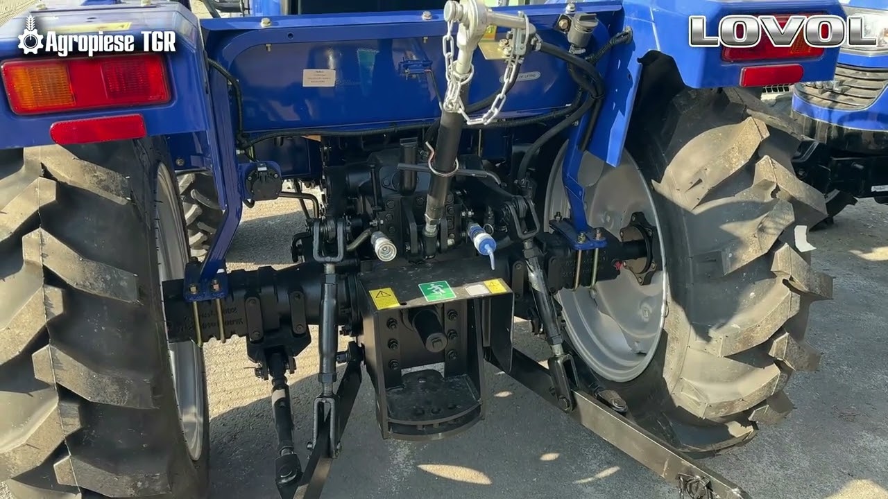 Tractoarele din seria Lovol TE cu o putere cuprinsă între 25 și 40 CP