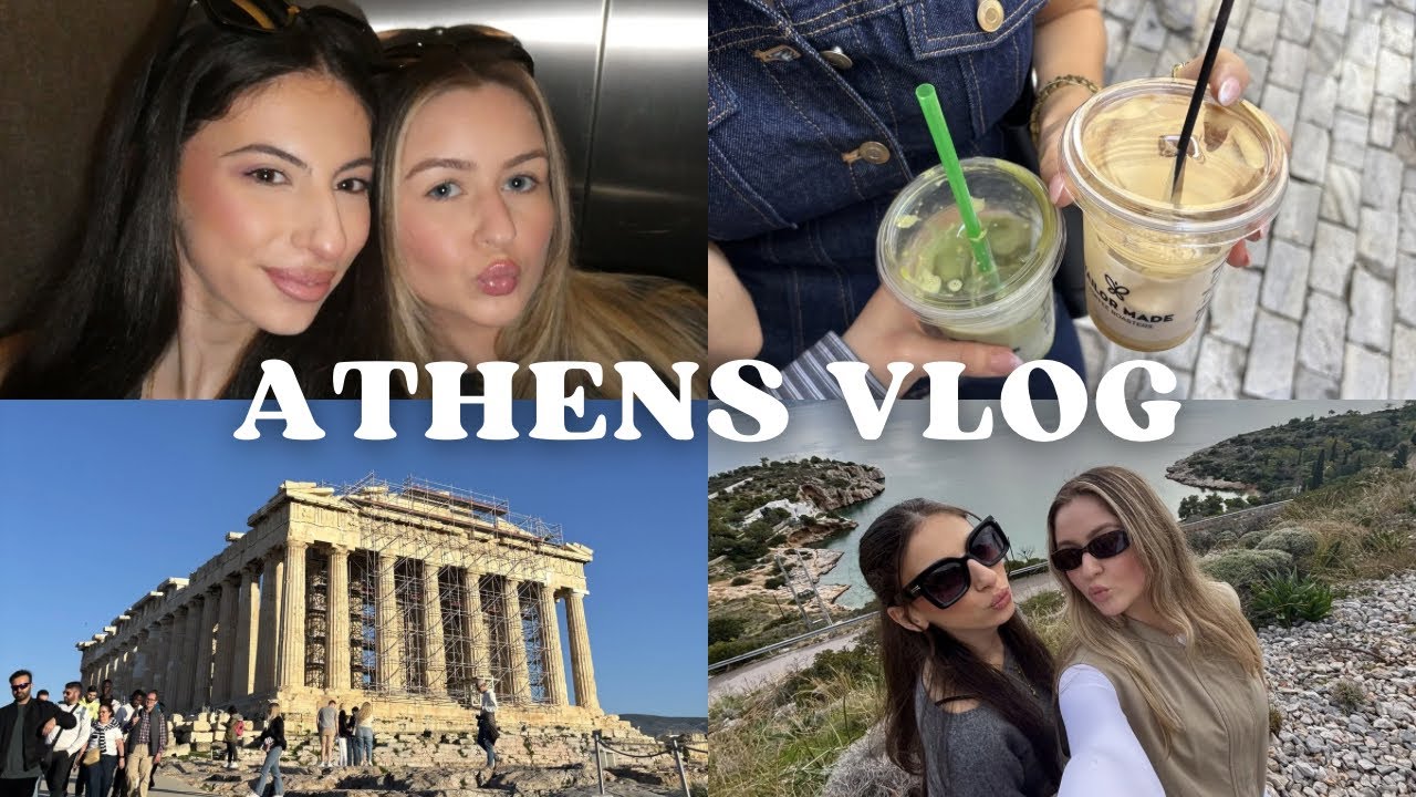 ATHENS VLOG | acropolis, rail biking, konstantinos argiros & jumbo