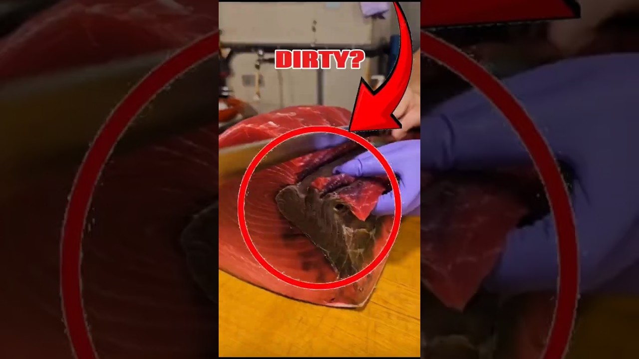 Is This Part of the Fish Safe to Eat? #food #shorts #fish