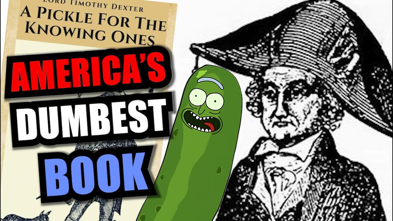 A PICKLE FOR THE KNOWING ONES — America's First Sh!tpost