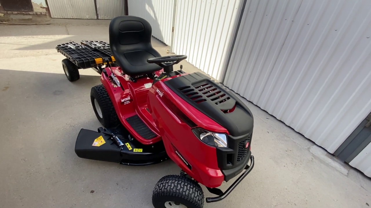 MTD OPTIMA LG 200H 2020 fűnyíró traktor bemutató. Ismerje meg a legújabb modellt!