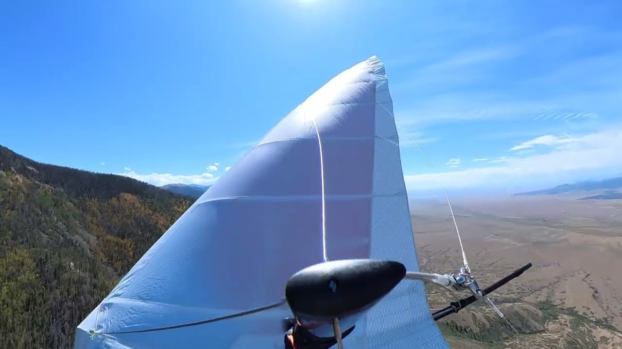 Villa Grove, Colorado Hang Gliding: Hell of a Morning Cook  15 Sept 2024