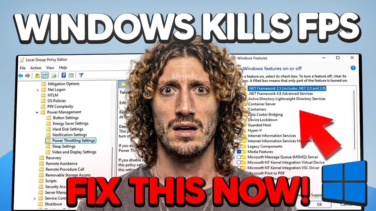 Ваша Windows 11 сильно снижает частоту кадров &mdash; исправьте это СЕЙЧАС для максимальной производите...