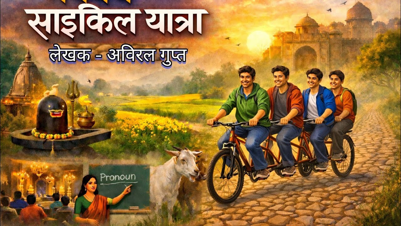 नव वर्ष की साइकिल यात्रा | अविरल गुप्त #eduverse14 #hindiliterature #story #हिन्दीकहनी 