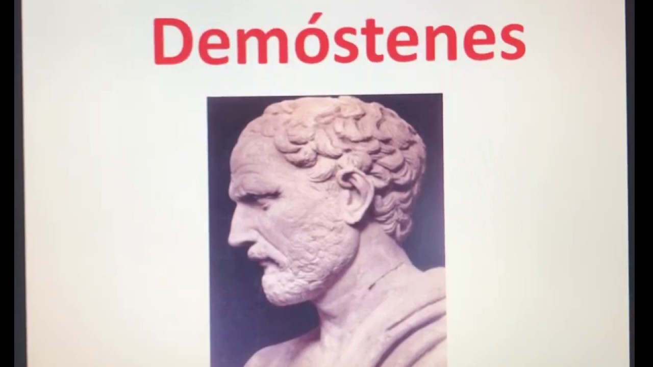 Demóstenes: un ejemplo de perseverancia. Profesora Ana María De Bortoli