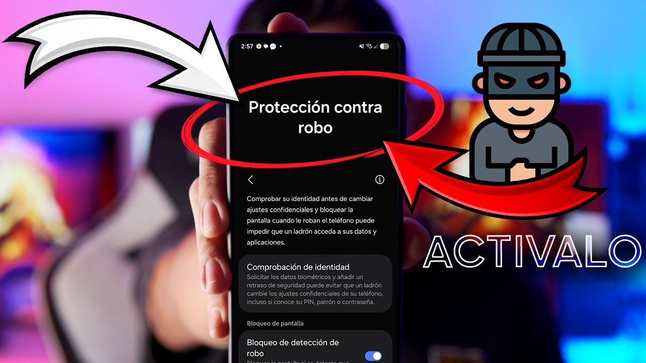 ⚠️ Si te roban el celular y no ACTIVASTE esto, ya lo perdiste TODA TU INFORMACION !!!