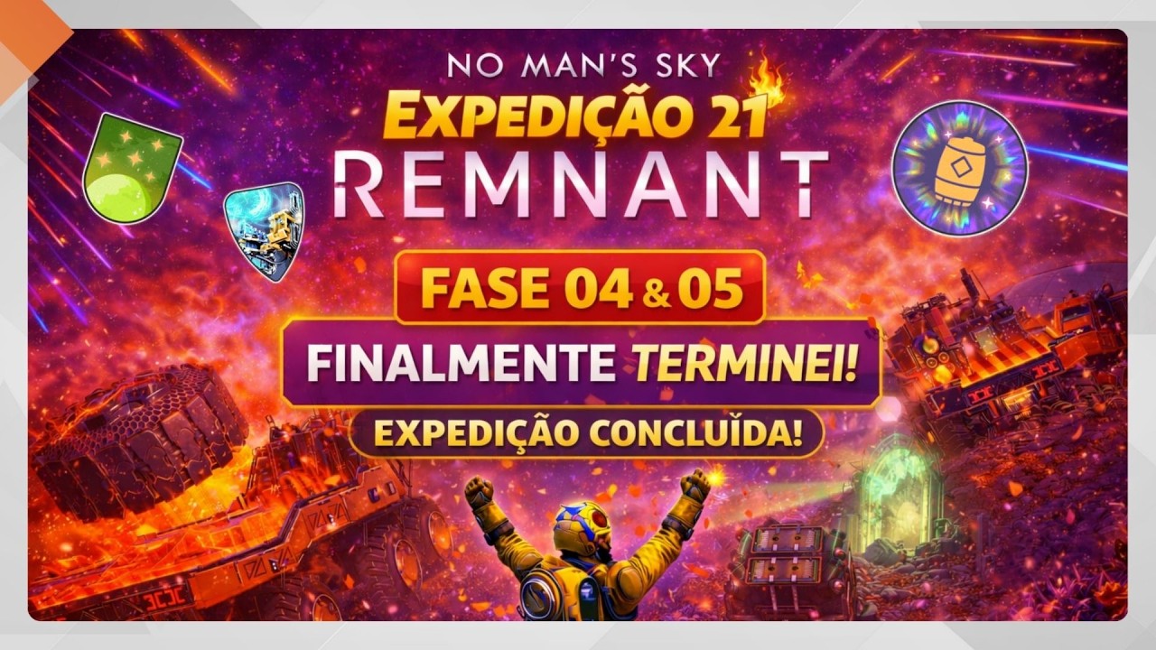 FINALMENTE TERMINEI! Fase 04 & 05 da Expedição Remnant | No Man's Sky