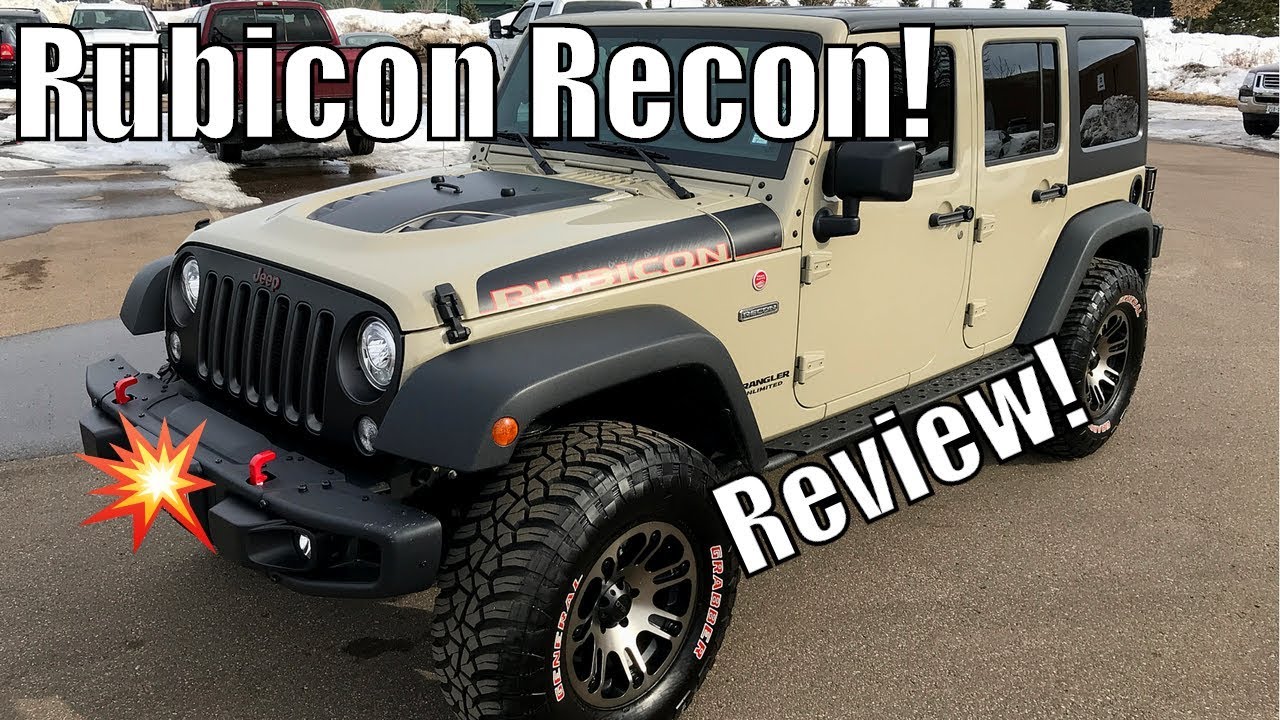 Jeep Wrangler Rubicon Recon Edition 2017 года: обзор!