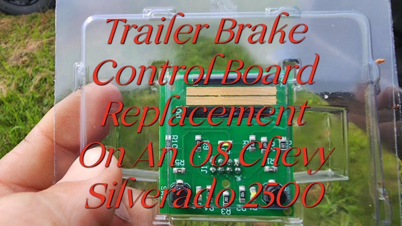 Turning Wrenches With Jim--Episode #18 trailer brake control board replacement on a Silverado 2500