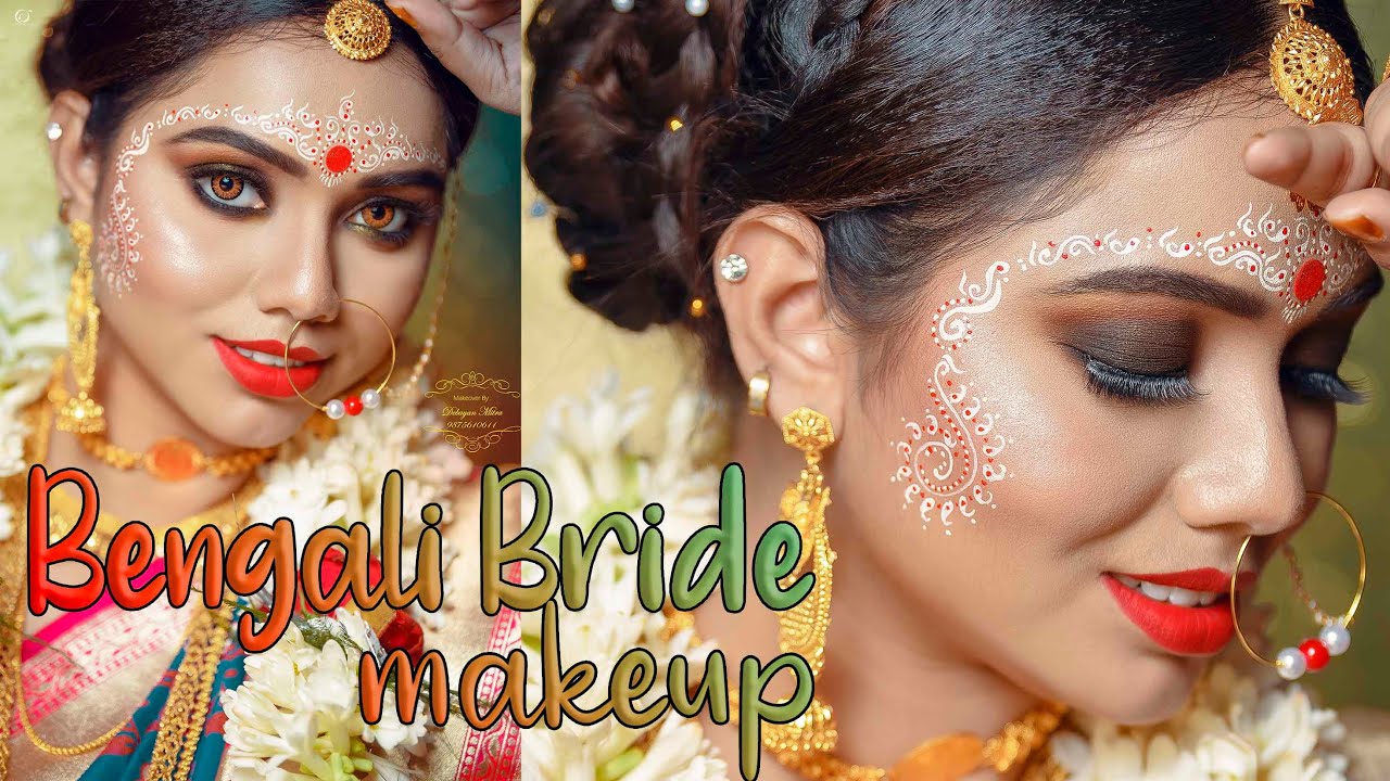Indian Bridal Makeover tutorial w/ Kolka | Makeover Artist Debayan Mitra | Photographer LOukik Das |