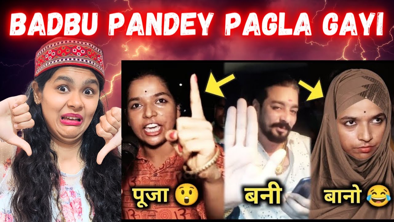 Badbu Pandey Ki Hui Jamkar Dhulai 🥵 | Khushbo Pandey Realilty Exposed 😱 | Indian Reaction