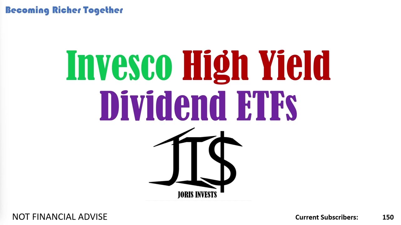 High yield Dividend ETFs from Invesco
