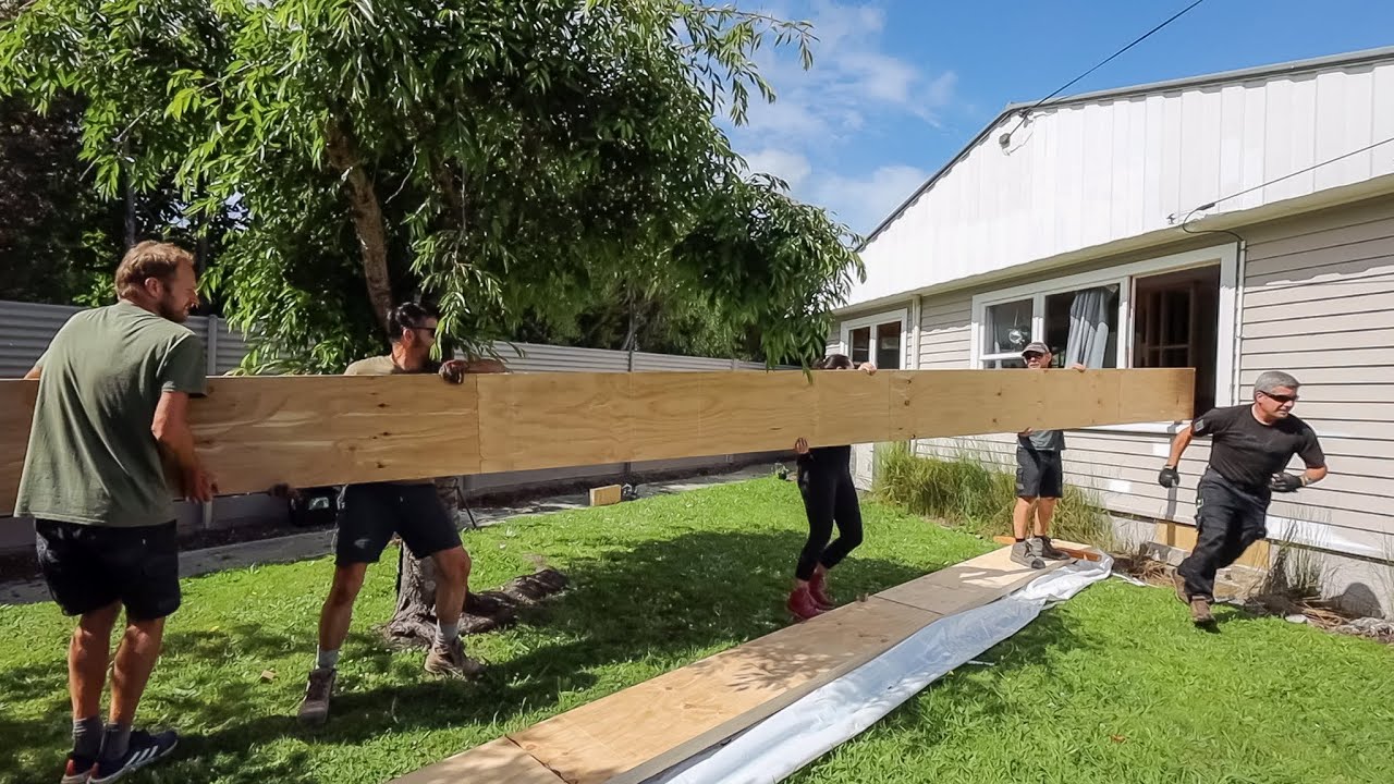 We have ONE chance to get this right! Lifting a HUGE beam