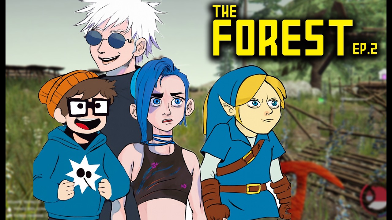 THE FOREST ep.2 | Los papus y yo explorando cuevas @IronJet