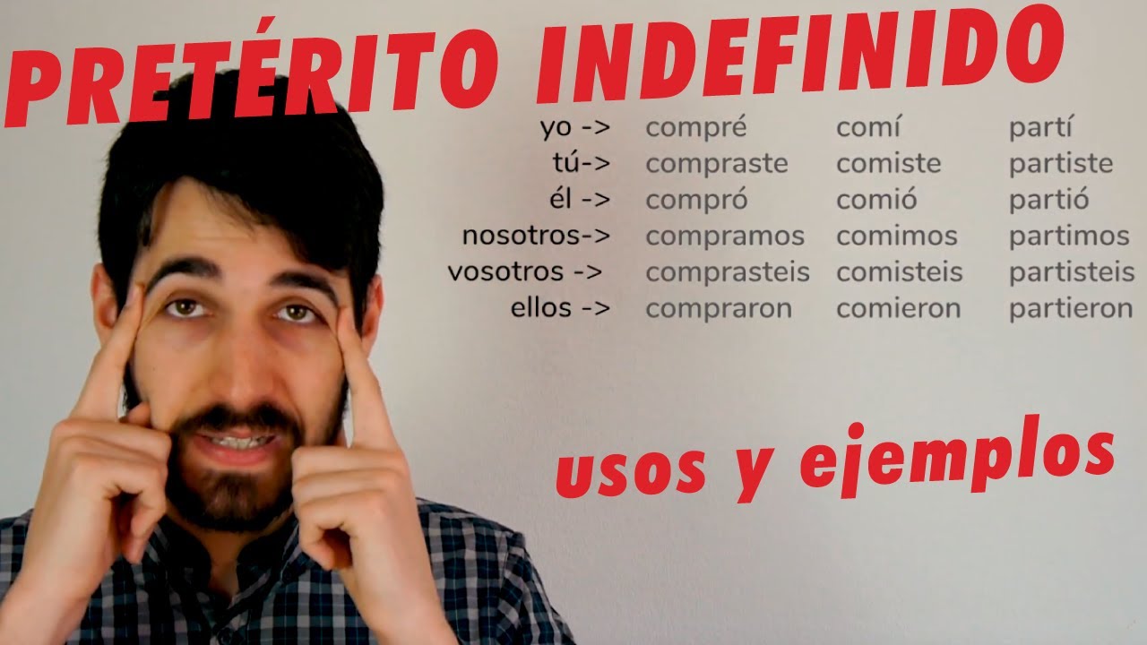 Pretérito indefinido en español - Usos y ejemplos