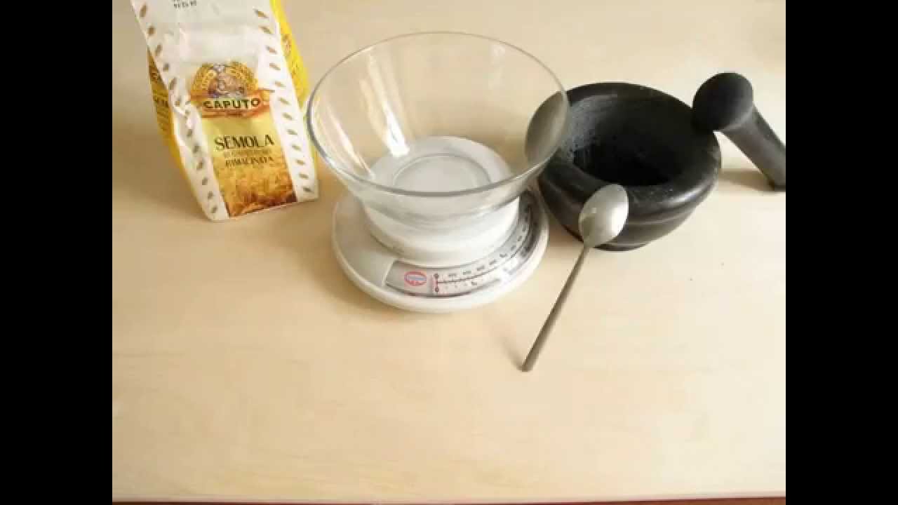 Making black pasta dough with charcoal tablets