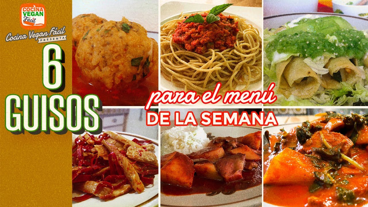 6 guisados para el menú de tu semana