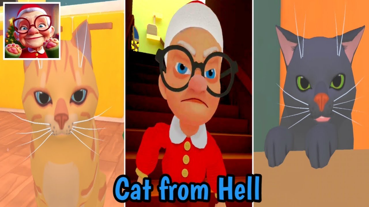 Cat from hell - Cat simulator gameplay | Pro gamer