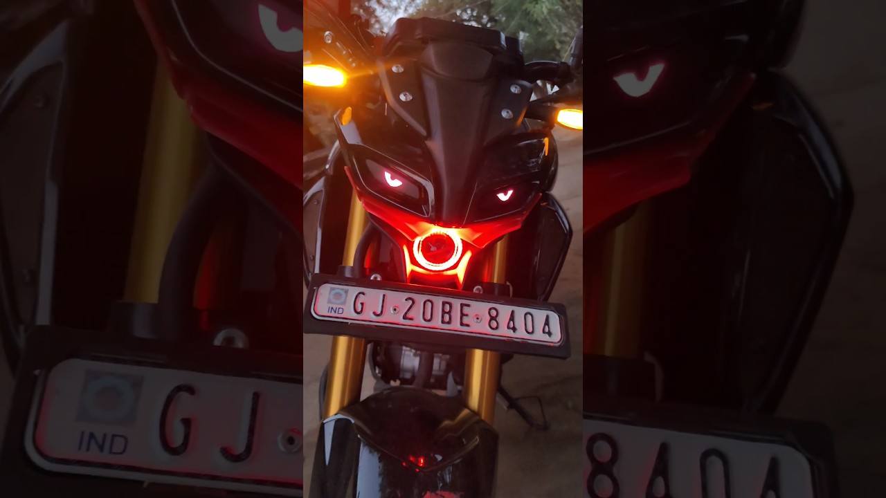 mt15 light modified/ mt_lovers / eyes light modified / mt 15 black orange model / mt15 version 3