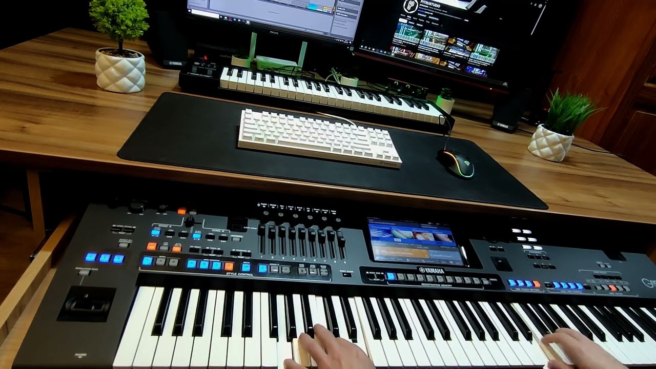 Mam chusteczkę haftowaną 🎵🔥 YAMAHA GENOS 🎵🔥
