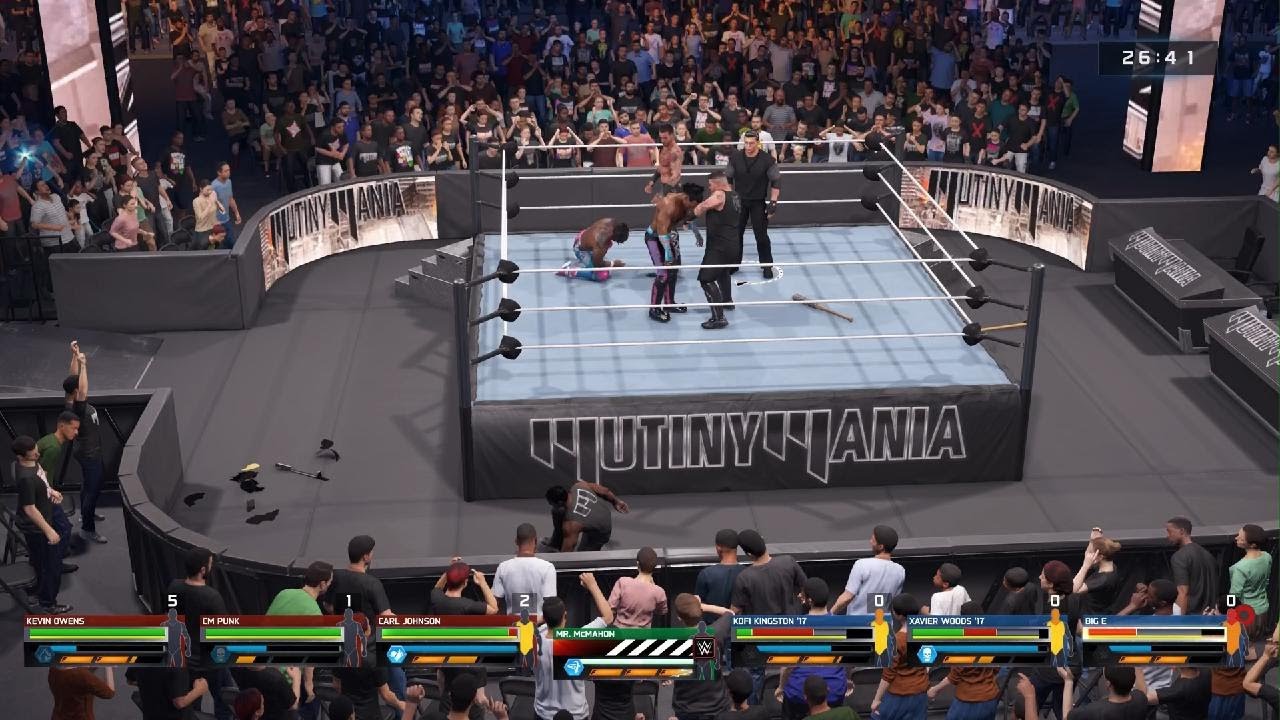 WWE 2K25 Mutiny Vs The New Day Iron Man Match MutinyMania