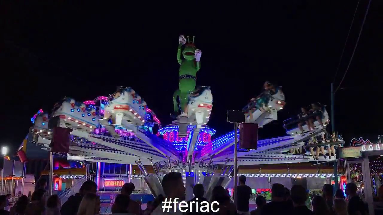 Atracción Super Saltamontes OFFRIDE Feria Málaga 2018