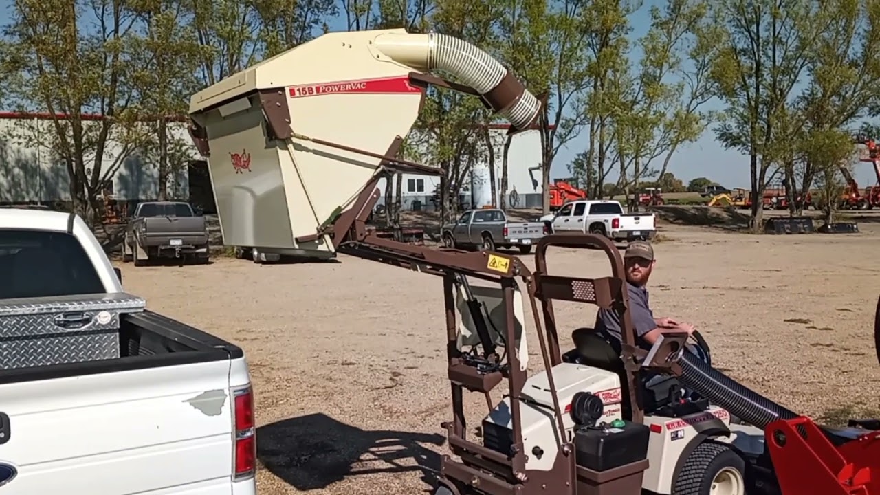 Testing out the Grasshopper 15B Highlift PowerVac System