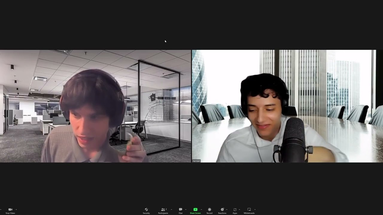 Hamzah and Martin zoom re upload