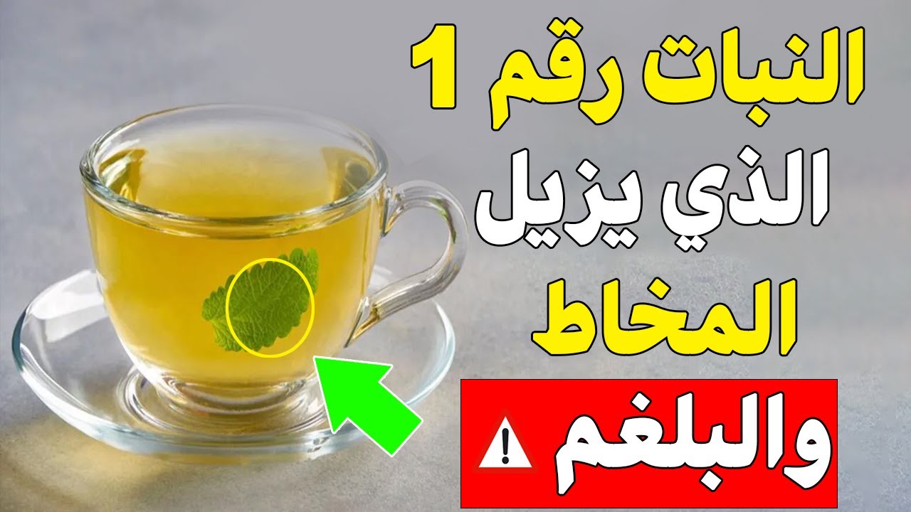 كوب واحد يطرد كل المخاط والبلغم من صدرك فورًا! 🤯 (جربوه الآن ولن تندموا) 🔥