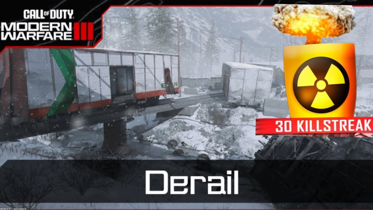 COD MWIII NUKE ON DERAIL! - HARDEST MAP OF ALL TIME (insanity)