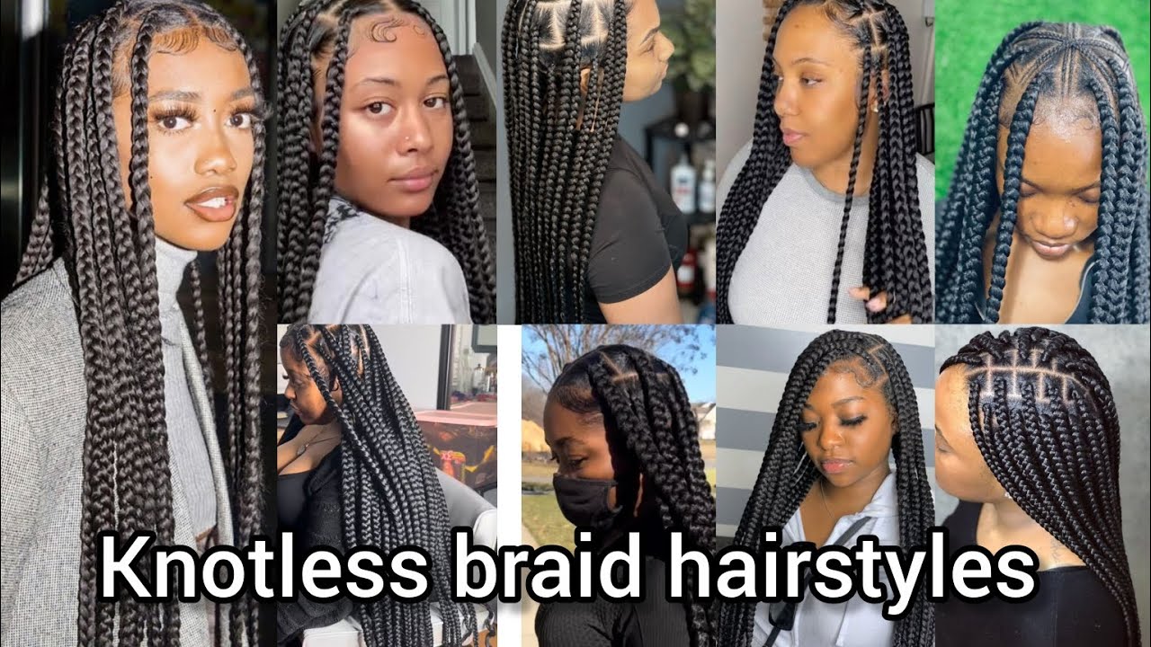 Knotless box braids hairstyles for black ladies | knotless braids hairstyles 2026 |Box braids styles