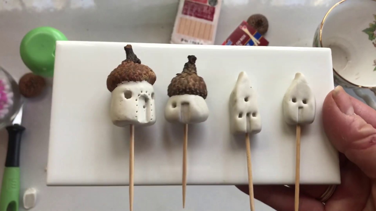 Teacup Gardens Part 2 - Making Tiny Fairy Houses For Your Gardens & For Mom