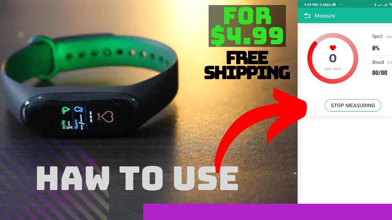 M3 Smart Watch/Band IP67 Review Haw to Connect m3 Fit Pro Smart Bracelet Setup