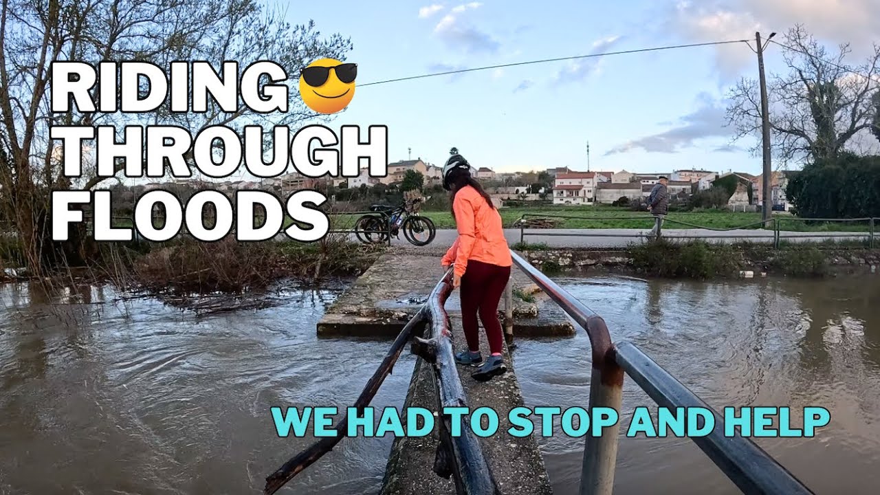 Cycling Through Floods During Storm Ingrid 🇵🇹