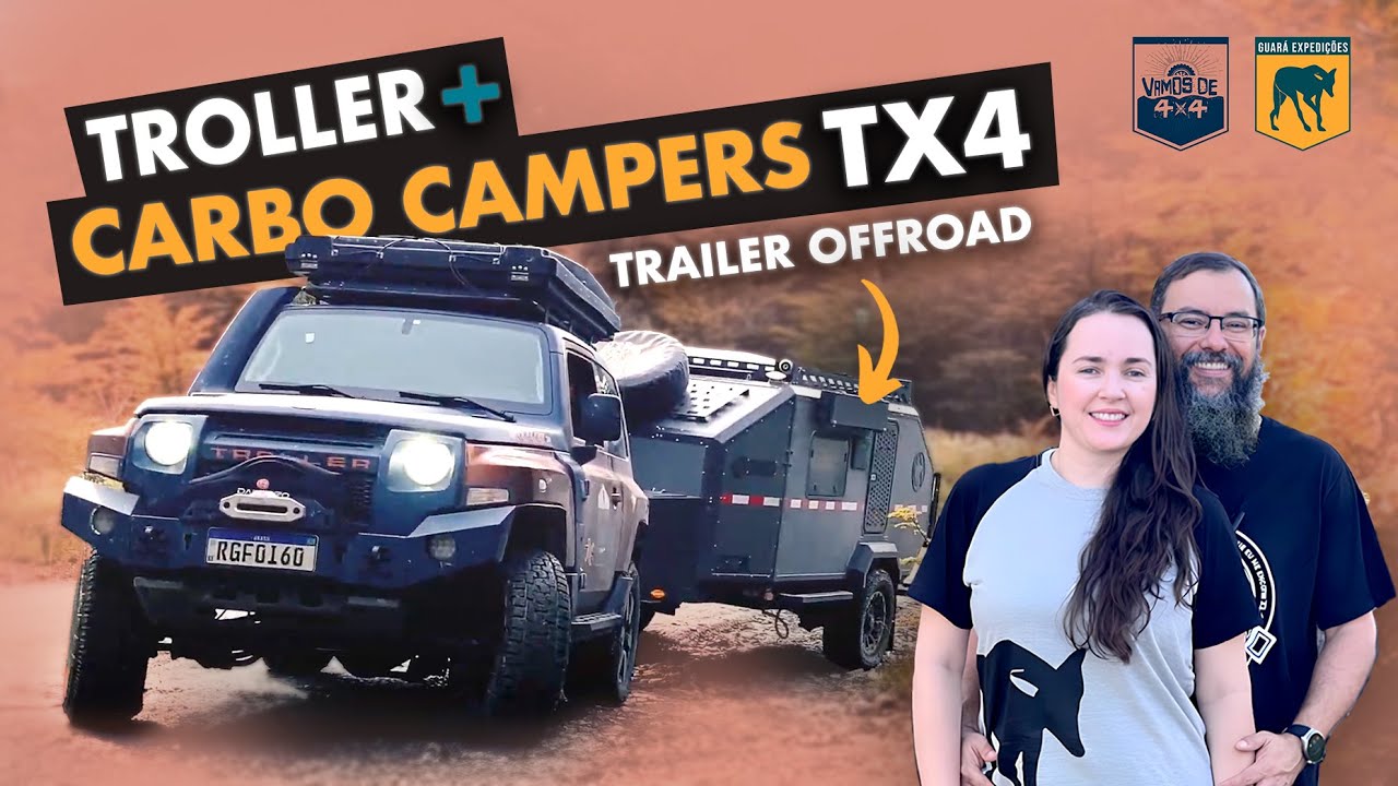 TOUR COMPLETO | #troller  + Trailer offroad Carbo Campers TX4 | Carros da Matilha | Vamos de 4x4