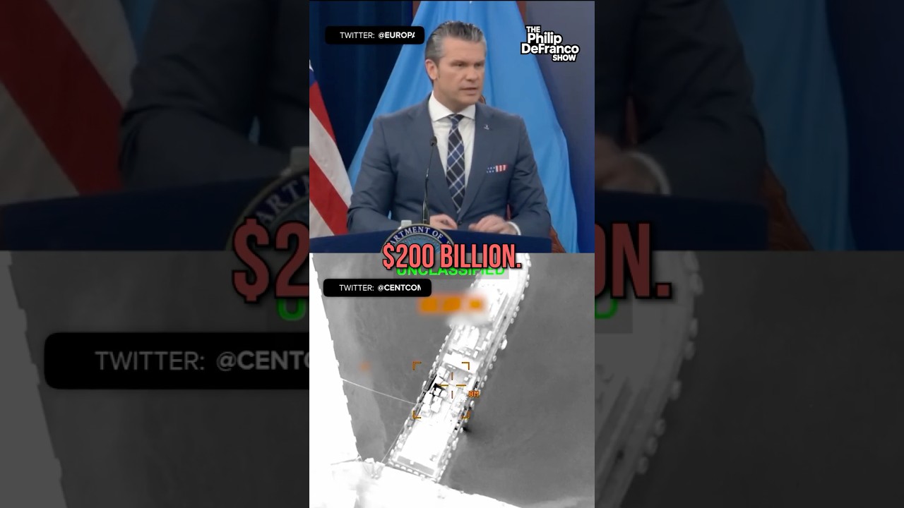 Hegseth Wants Congress to Fork Over $200 Billion for Iran War