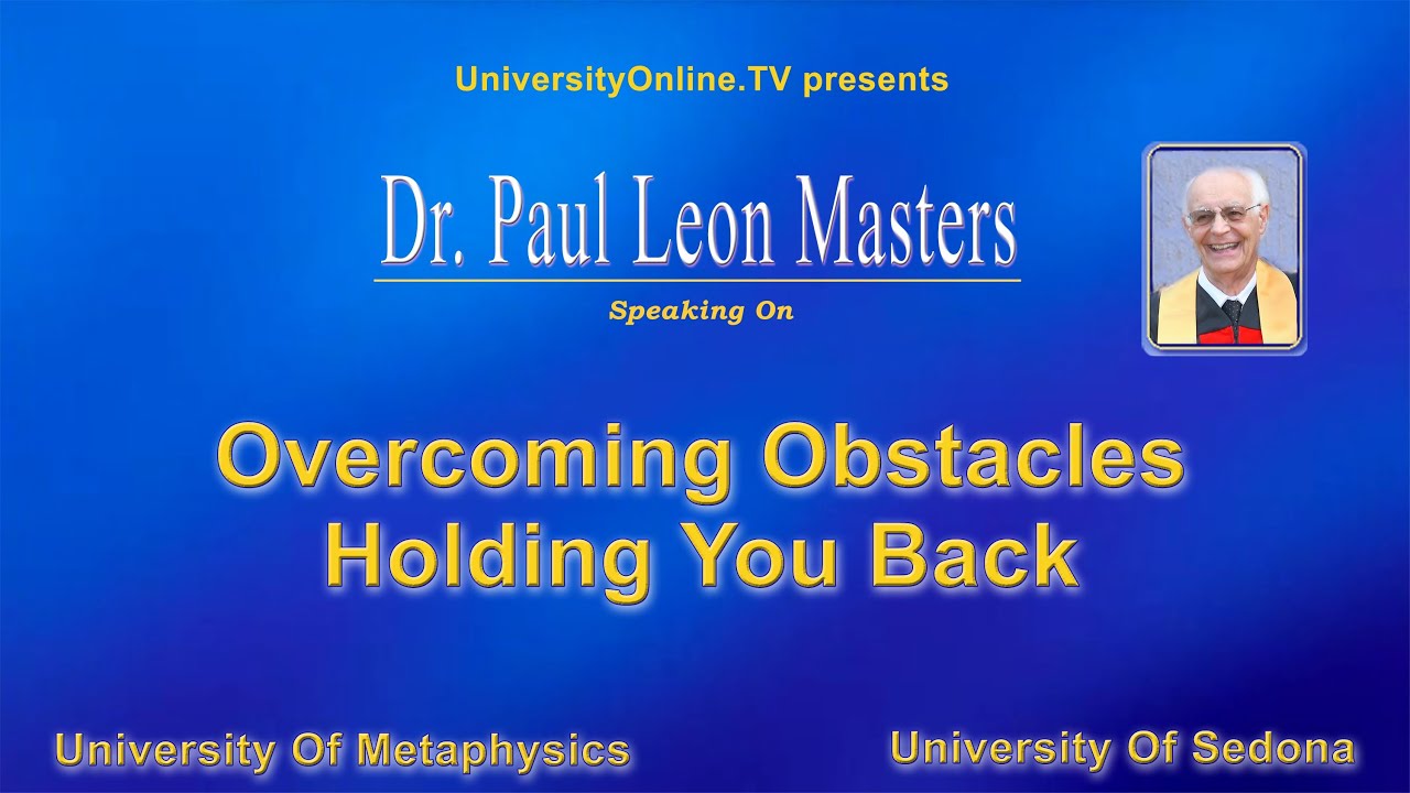 Overcoming Obstacles Holding You Back