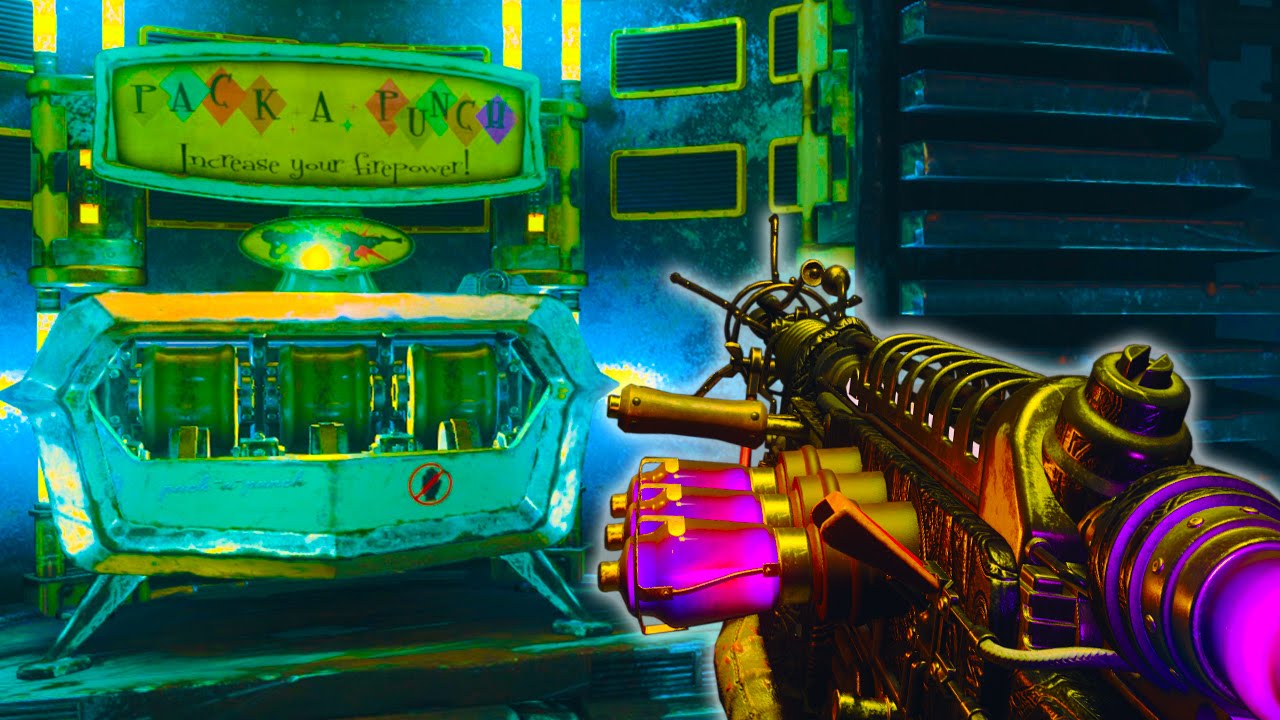 Black Ops 3 Zombies - THE GIANT ALL GUNS PACK A PUNCHED