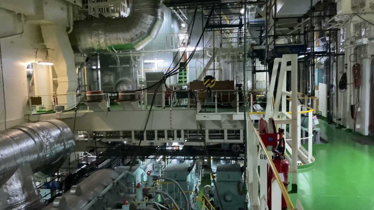 Установка скруббера системы очистки выхлопных газов. VLCC в Сингапуре.