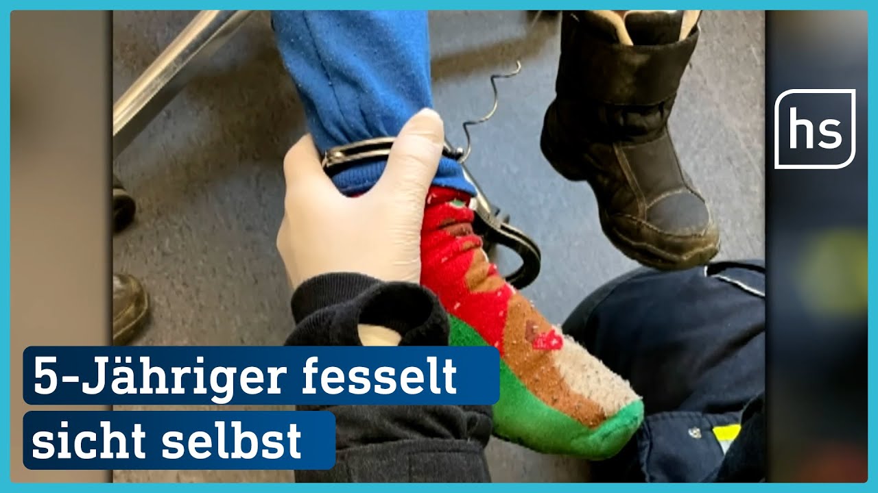 Kind fesselt sich versehentlich selbst mit Handschellen in Bad Schwalbach | hessenschau