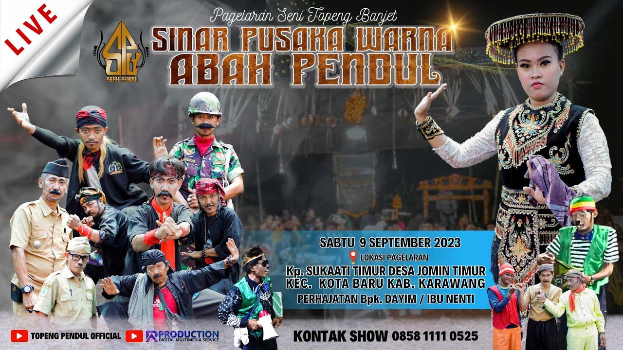 🔴 LIVE  TOPENG  SINAR PUSAKA WARNA ABAH PENDUL  I  EDISI 9 SEPTEMBER 2023  I  JOMIN TIMUR-KOTA BARU